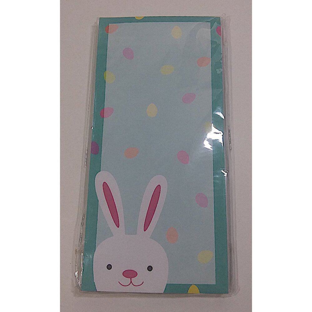 Target Easter Bunny Eggs List Pad Magnet 80 Sheets New Sealed 8in Dollar Spot